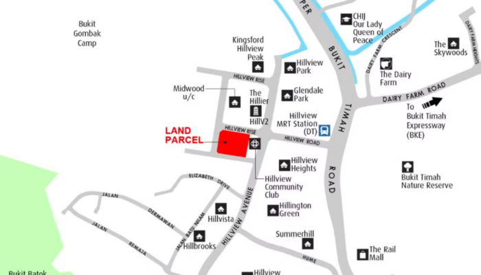 hillview-rise-condo-location-map